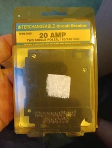 Connecticut ICBQ-2020 Wechselschutzschalter, 20 Ampere Doppelschalter - Bild 1 von 5