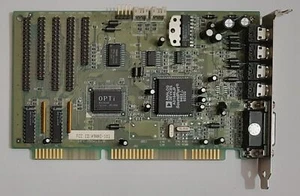 Elitegroup AI-101 ISA Soundkarte (OPTi 82C929, OPL3, retro, 1995) - Bild 1 von 4