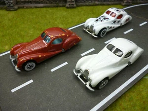 HOT WHEELS: 3x Talbot Lago 4741 Malaysia Top Zustand/Near Mint Condition 1988 ! - Bild 1 von 12