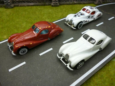 HOT WHEELS: 3x Talbot Lago 4741 Malaysia Top Zustand/Near Mint Condition 1988 ! - Bild 1 von 4