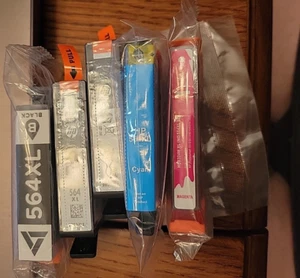 Cartuchos de inyección de tinta HP 964XL para impresora HP 3 negro 1 cian 1 magenta - Imagen 1 de 4