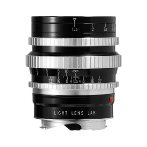 LIGHT LENS LAB M 50mm f/1.5 Z21 Lens for Leica M w/H Angenieux S21 =Piano black= - Picture 1 of 20