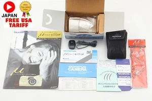 [unbenutzt im Karton] Olympus μ mju II 115 VF analoge Kompaktkamera aus Japan - Bild 1 von 15