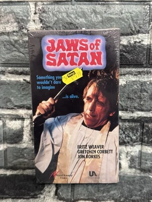 Jaws Of Satan Rare Horror VHS United Artist Wood Knapp 1984 VGUC Hard to Find - Image 1 of 4