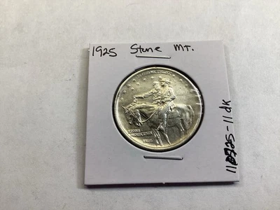 1925 Stone Mountain Commemorative Silver Half Dollar XF Condition 110725 11dk - Image 1 of 4
