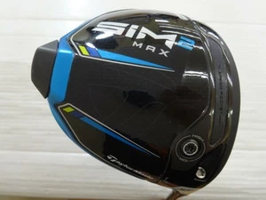 Used TaylorMade Sim2 Max Driver 10.5 Sr Flex 45.5 Inch Head Cover Diamana Blue T - Picture 1 of 11