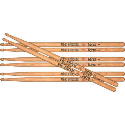 Vic Firth American Classic 5AT TerraTM Series Compre 3 y obtenga 1 gratis madera 5A Foto 1 de 4