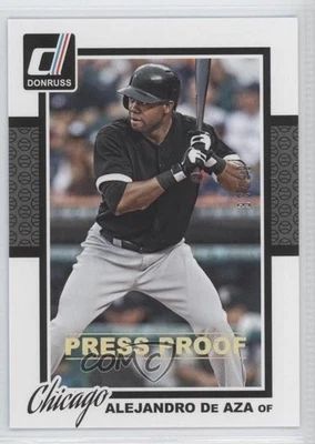 2014 Panini Donruss Press Proof Gold /99 Alejandro De Aza #276 - Image 1 of 2