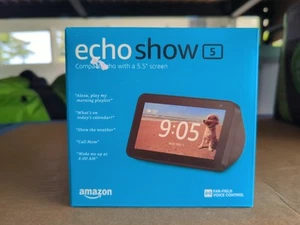 Amazon Echo Show 5 - Compact Echo w/ 5.5" Screen - New Open Box M27 - Picture 1 of 5