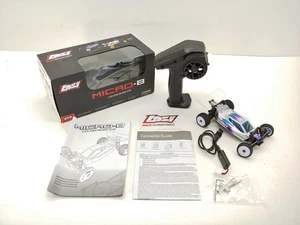 Losi LOS00007T2 1/24 Micro-B 2WD Buggy RTR Silver Purple Good Condition RTR - Picture 1 of 22
