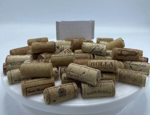 New Various Wine Cork Table Place Card Setter Holder Wedding Party Dinner 42pc. - Picture 1 of 4