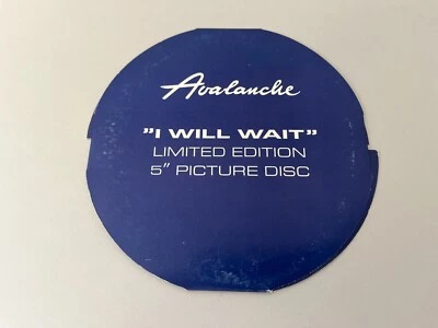 Avalanche ‎– I Will Wait - Limited Edition Promo Pricture CD Single © 1988 - Bild 1 von 2