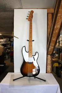 2019 Fender Squire Classic Vibe '50s Precision Bass Sunburst - Picture 1 of 14