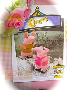 Vintage Knitting Pattern For Large & Small Clanger. Just £1.99!!! - Picture 1 of 2