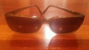 Brooks Brothers 584-S 5132 135 Unisex Men Women Square Tan Sunglasses Made Italy - Picture 1 of 7