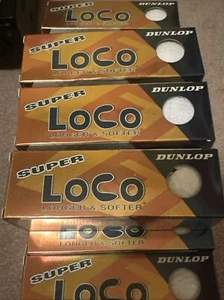 3 Maniche Dunlop Super LOCO Bassa Compressione Golf Ball Box da 3 Più Lunghe e Morbide - Foto 1 di 1