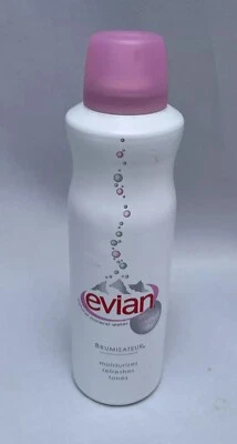 Evian Facial Spray Natural Mineral Water Brumisateur 5 oz. 150 mL Skin Freshener - Image 1 of 4