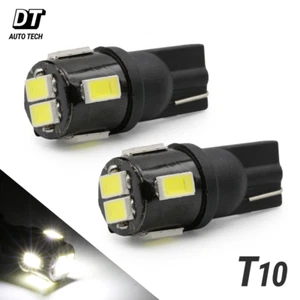 2X T10 921 Alta Potencia 2538 Chip LED Placa de Licencia Interior Bombillas SMD Blanco - Imagen 1 de 5