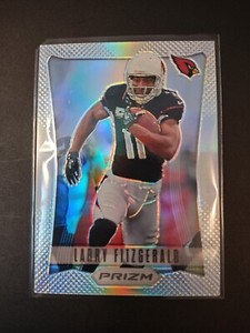 LARRY FITZGERALD 2012 PRIZM FOOTBALL PRIZMS SILVER REFRACTOR 🔥 RARE AND MINT!!