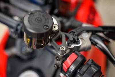 MNNTHBX Ducati Hypermotard 698 Mono Espejo Eliminación Kit - Soportes Depósito Foto 1 de 4