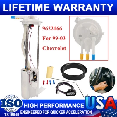 Conjunto de bomba de combustible para 99-03 Chevrolet Silverado GMC 1500/2500/3500 5,3/6,0 L 4,8 Foto 1 de 4