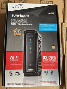 ARRIS SBG6580 DOCSIS3.0 Cable Modem WiFi Router COMCAST XFINITY COX - Picture 1 of 9