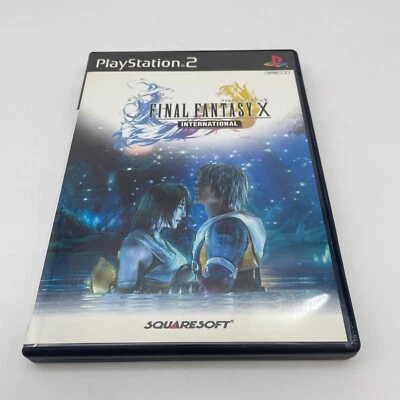 PS2 Final Fantasy X International Square Sony Playstation 2 - Image 1 of 4