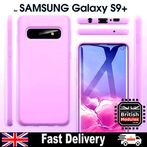 Pink Case For Samsung Galaxy S9+ Plus Gel Case TPU Back Rubber Silicone Cover - Picture 1 of 6