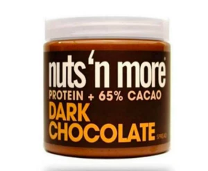 Keto: Nuts 'N More Low Carb Erdnussaufstrich Dunkle Schokolade 16 oz 1 Glas (7 Kohlenhydrate) - Bild 1 von 3
