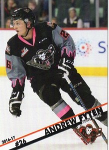 2016/17 Calgary Hitmen - ANDREW FYTEN [Florida Everblades] ECHL