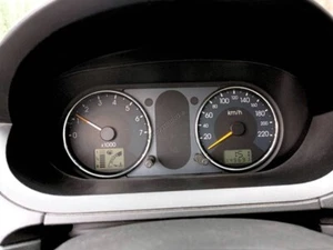 Fits Ford Fiesta mk5  2002-2008  2- Teilig Aluminium Tachoringe / Tacho Ringe - Picture 1 of 5