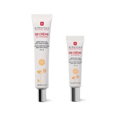 ERBORIAN BB Cream au Ginseng #Nude 15mL / 40mL (NEW) SPF20 - Image 1 of 2