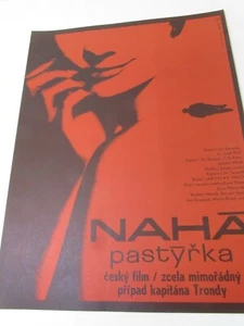 Czechoslovakian Czech Film Poster Naha Pastyrka - Bild 1 von 2