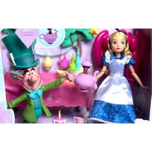 Disney Store Japan Alice Mad Hatter Dormouth Figure Playset Alice in Wonderland - Picture 1 of 4