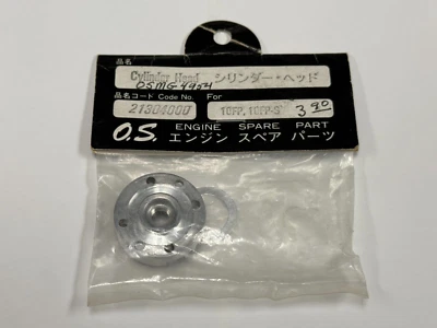 New O.S. OS .10 10 FP FP-S RC Remote Control Engine Cylinder Head 21304000 - Image 1 of 2