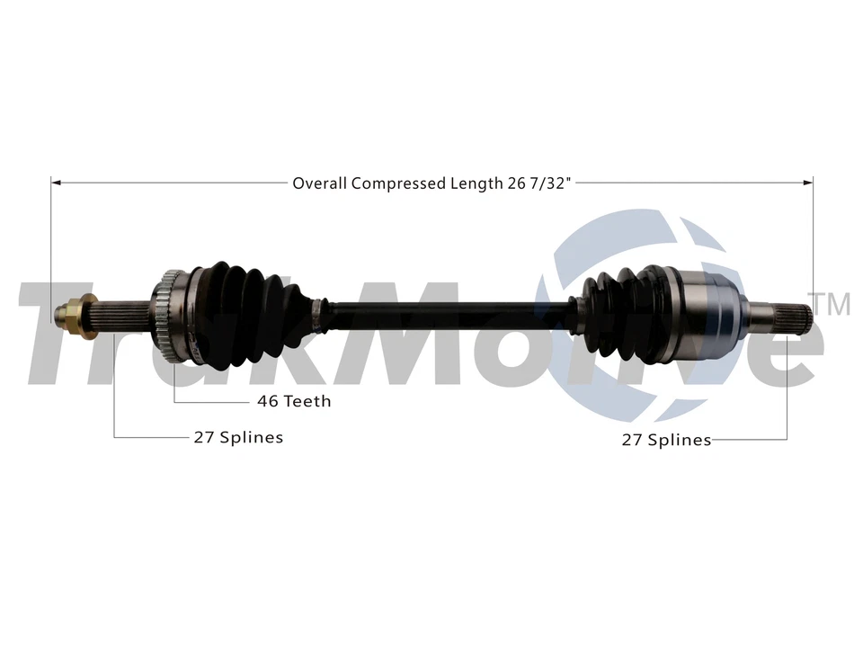Eje delantero izquierdo CV SurTrack KA-8060 para Kia Soul 2010-2011 2,0 L Foto 1 de 1