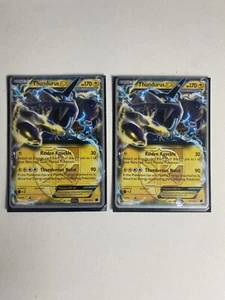 Lot Of 2 THUNDURUS EX - 38/116 - Pokemon World Championships Team Plasma - Picture 1 of 3