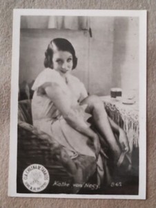 Chile Tobacco Card CCT B-62 Kathe Von Nagy