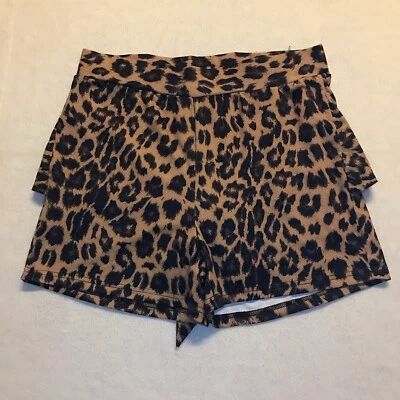 Pantalones Cortos Crazy Train Estampado Animal Con Lazo Talla Mediana Foto 1 de 4