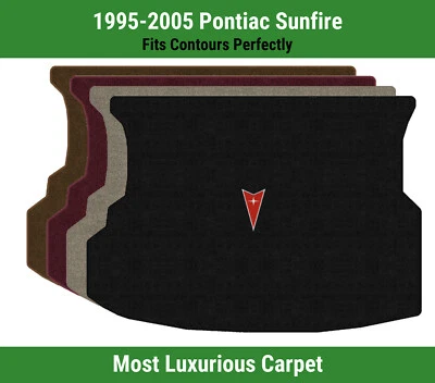 Lloyd Luxe Trunk Carpet Mat for 1995-2005 Pontiac Sunfire w/Pontiac Emblem Logo - Image 1 of 4