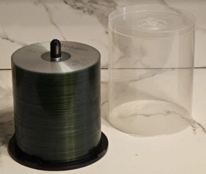 NEU Unversiegelt Verbatim CD-R beschreibbar, Spindel, 700MB/80 Minuten 52x, 100er-Pack - Bild 1 von 3