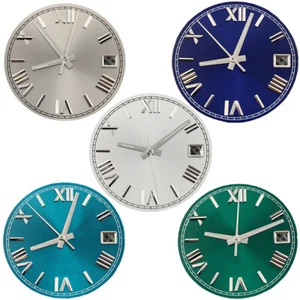 28.5mm black blue green white sterile watch Dial and hands Fit NH35A movement - Picture 1 of 22