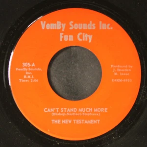 NEW TESTAMENT: can't stand much more / if you ever need a hand you got mine 7" - Picture 1 of 2