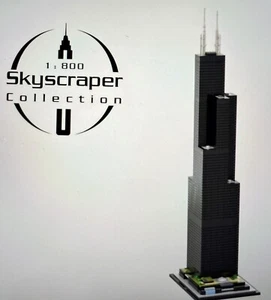 Lego MOC Willis Tower (Sears Tower) - Picture 1 of 9