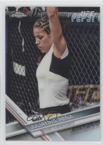 2017 Topps Chrome UFC Refractor Julianna Pena #51