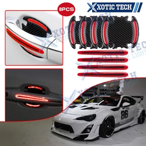 For Toyota Camry Door Handle 3D Anti-Scratch Night Reflect Wrap Sticker Film - Picture 1 of 9
