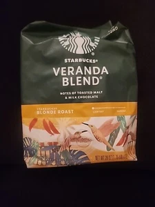 Starbucks Veranda Blend Blonde Roast Ground Coffee 28 Oz. - Malt & Chocolate - Picture 1 of 3