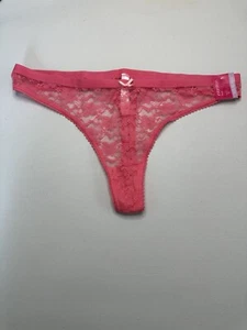 NWT Xhilaration Pink Lace Thong Panties XL (15-17) - Picture 1 of 7