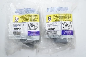 2 Pack New Arlington Industries Cat# GB5P Grounding Bridge #2-6 terminal #14-4 - Picture 1 of 3