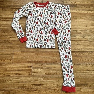Pijama Carter's Christmas Santa Claus tamanho 14 - Imagem 1 de 4